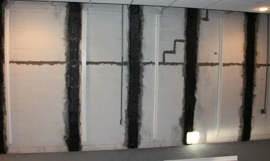 Carbon Armor Wall Stabilization in Lawrenceburg, TN