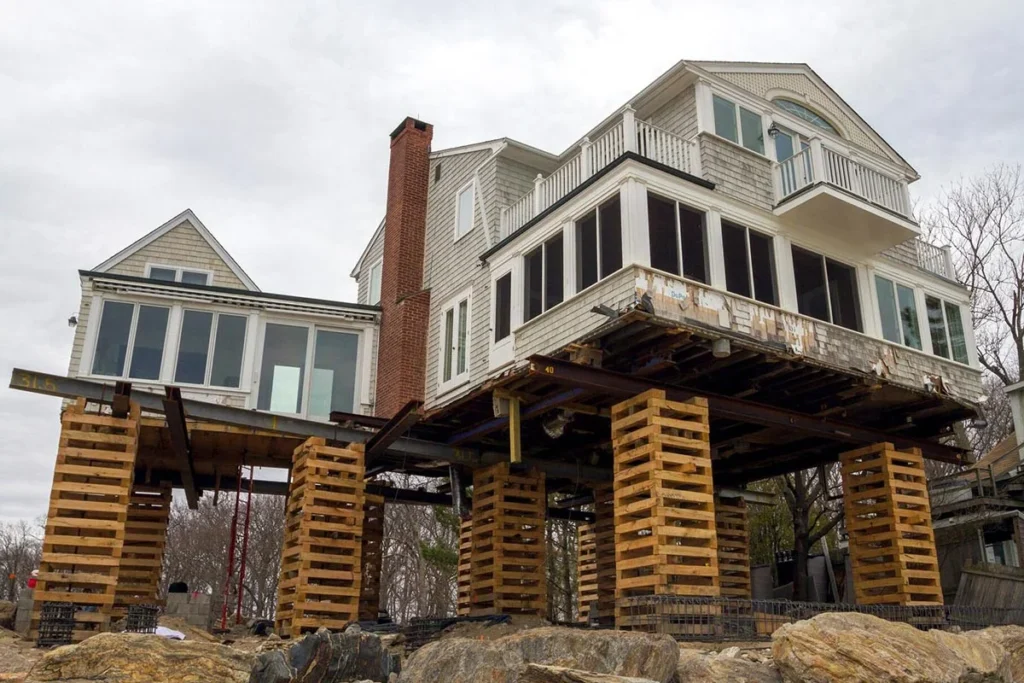 Elevated Pilings Foundation Repair in Lawrenceburg, TN