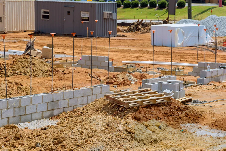 Pre-Construction Pier Installation in Lawrenceburg, TN